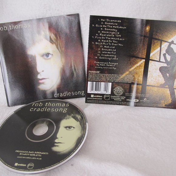 Rob Thomas Media Must Bundle Rob Thomas Cradlesong Cd Poshmark